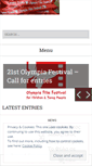 Mobile Screenshot of olympiafestival.gr